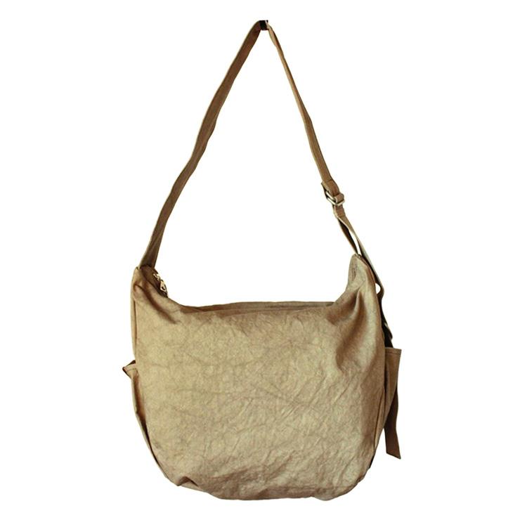 narrow shoulder bag large キャメル キャメル