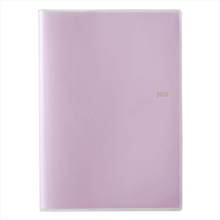2026年4月始まり手帳 週間バーチカル A5 ペイジェム ラベンダー ラベンダー