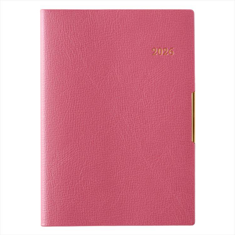 2026年4月始まり手帳 月間 B6 ペイジェム グラース 日曜始まり チェリーピンク チェリーピンク