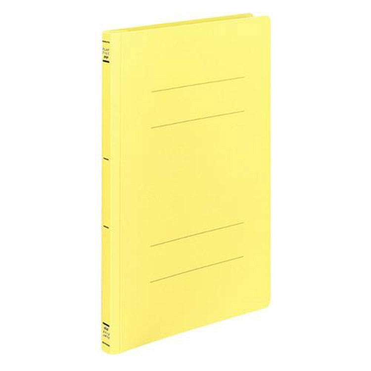 フラットファイル A4縦 黄