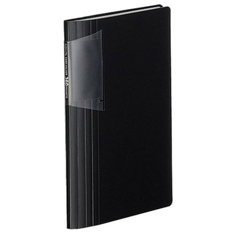 カードホルダー ノビータ 固定式 スリムタイプ 360名用 黒