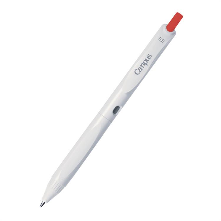 キャンパス 濃く軽く書けるゲルインクボールペン 赤 赤