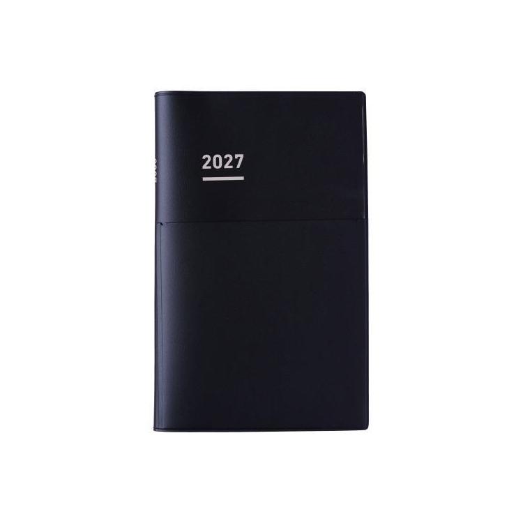 2026年12月始まり 週間バーチカル B6 ジブン手帳Biz ミニ ブラック ブラック