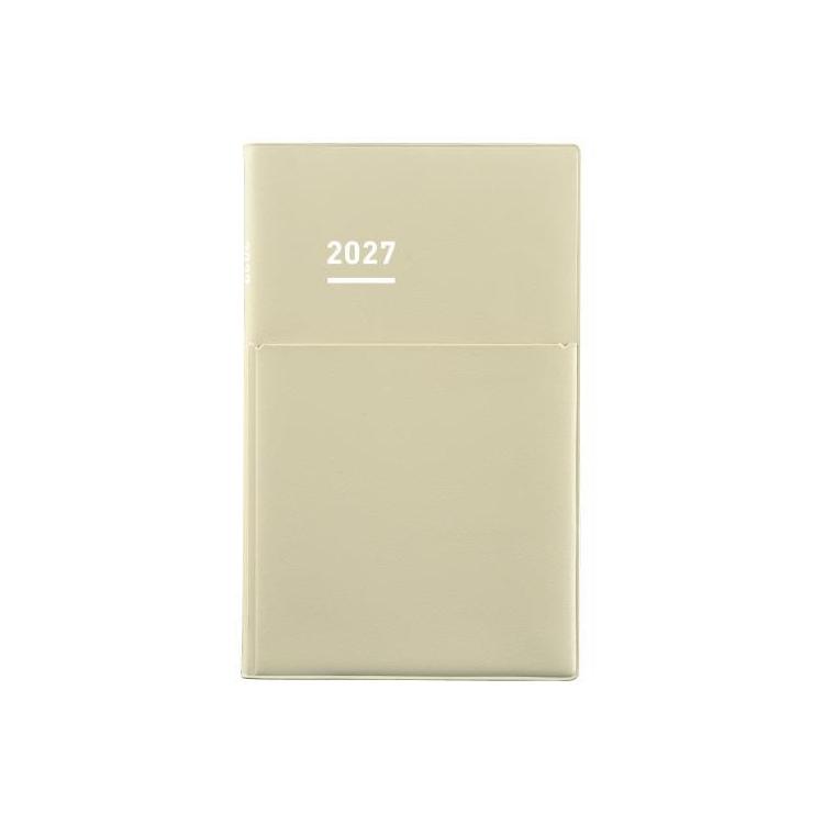 2026年12月始まり 週間バーチカル B6 ジブン手帳Biz ミニ ライトベージュ ライトベージュ