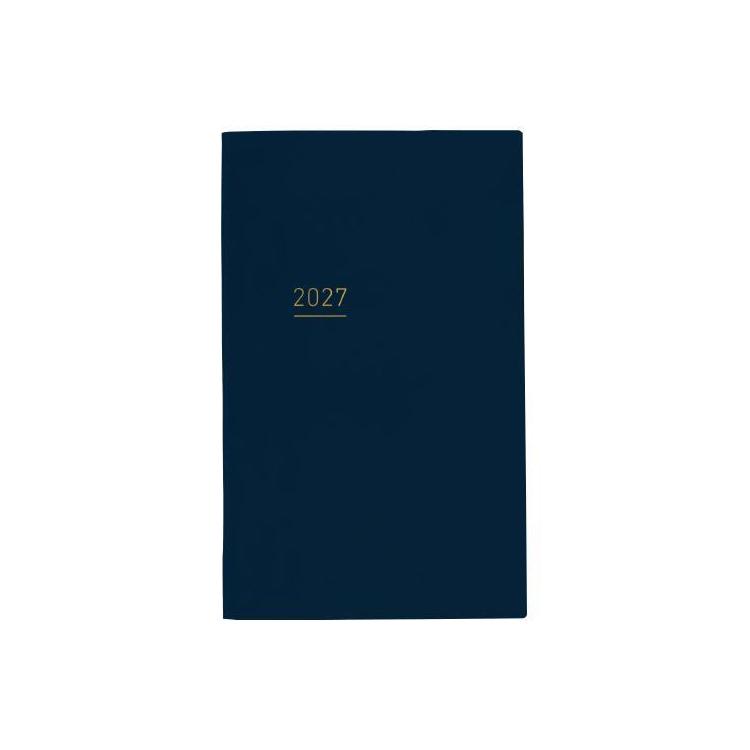 2026年12月始まり 週間バーチカル B6 ジブン手帳Lite ミニ ネイビー ネイビー