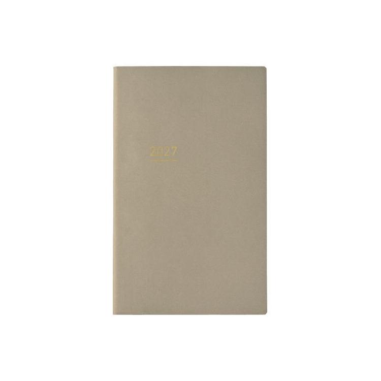 2026年12月始まり 週間バーチカル B6 ジブン手帳Lite ミニ ベージュ ベージュ