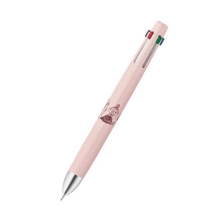ブレン4+S 多機能ペン(4色ボールペン・シャープペン) 0.5mm ムーミン シェルピンク シェルピンク