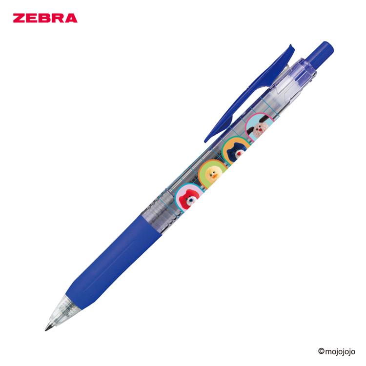 サラサクリップ ボールペン 0.5mm mojojojo ゲルインク 青 青