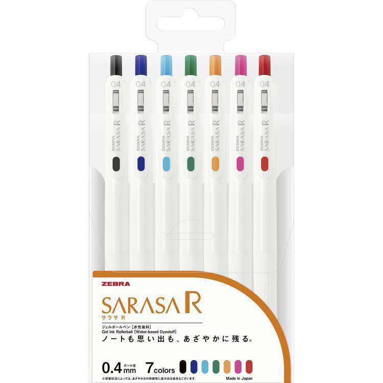 サラサｒ ０ ４ｍｍ ゲルインク ７色セット ステーショナリー ロフト公式通販サイト Loft