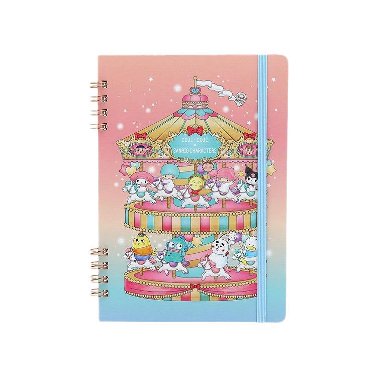 Wリングノート B6 コジコジ×サンリオキャラクターズ コジコジ