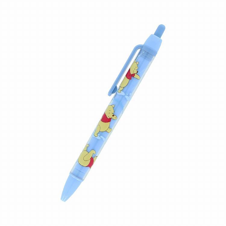 ボールペン 0.7mm 油性 ディズニー くまのプーさん ブルー ブルー