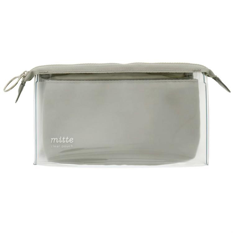 クリアポーチ ミッテ マチタイプ ライトグレー ライトグレー
