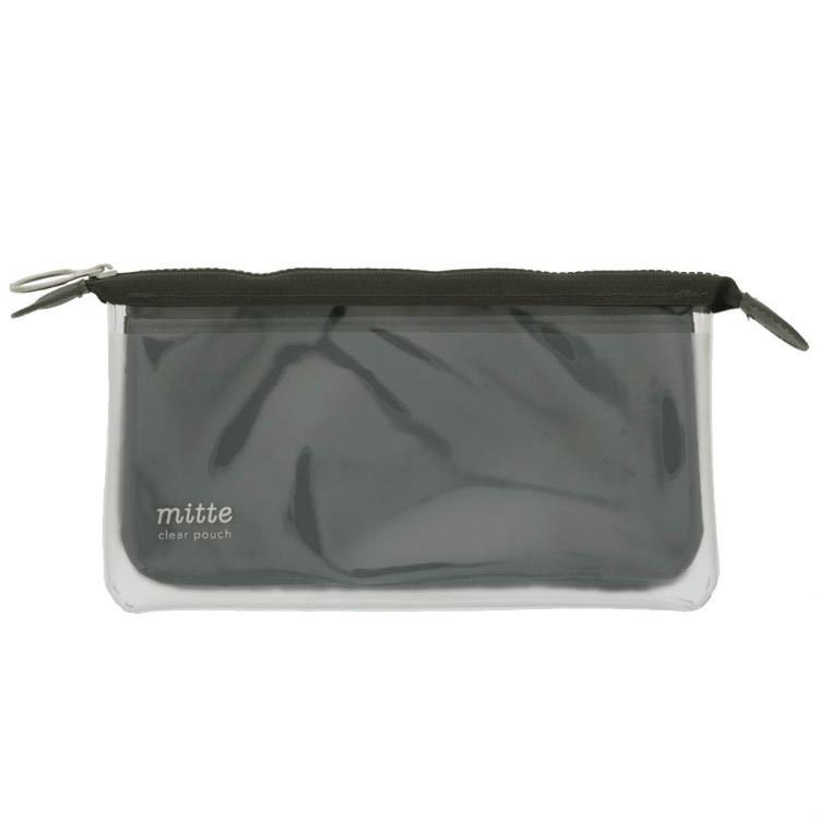 クリアポーチ ミッテ フラットタイプ ライトブラック ライトブラック