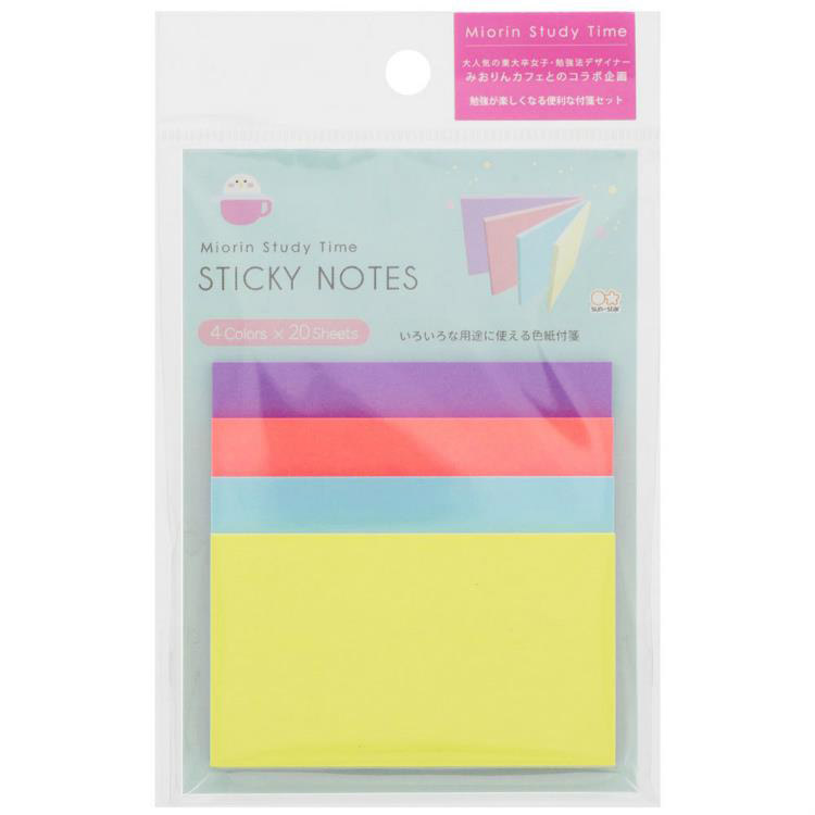 付箋 ｂ みおりん ｓｔｕｄｙ ｔｉｍｅ ステーショナリー ロフト公式通販サイト Loft