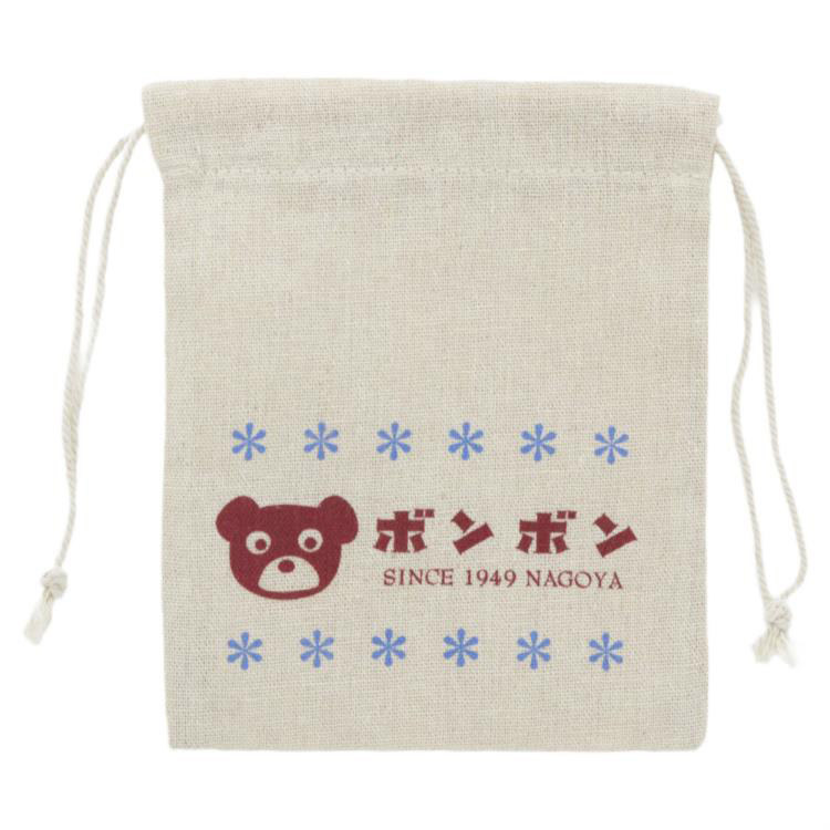 セットアップ 名古屋 洋菓子 喫茶 ボンボン 巾着 小 と保冷バッグ 大