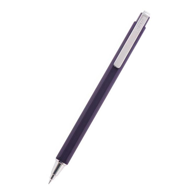 ボールサインiDシングル ボールペン 0.4mm ゲルインク パープルブラック パープルブラック