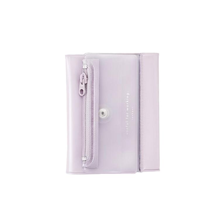 isshoni.カードファイル PVC R ピンク ピンク