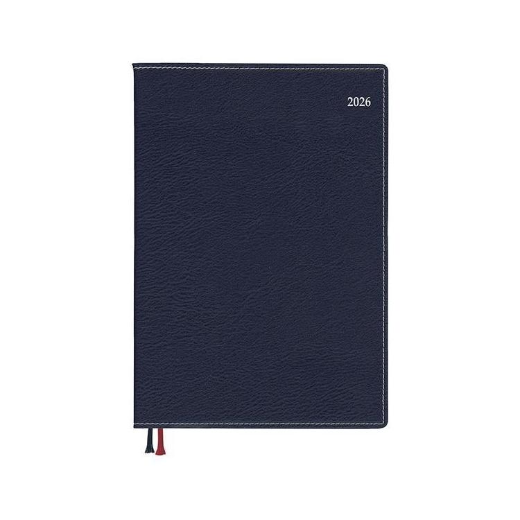 2025年12月始まり手帳 月間 A5 アポイント E8462 ネイビー