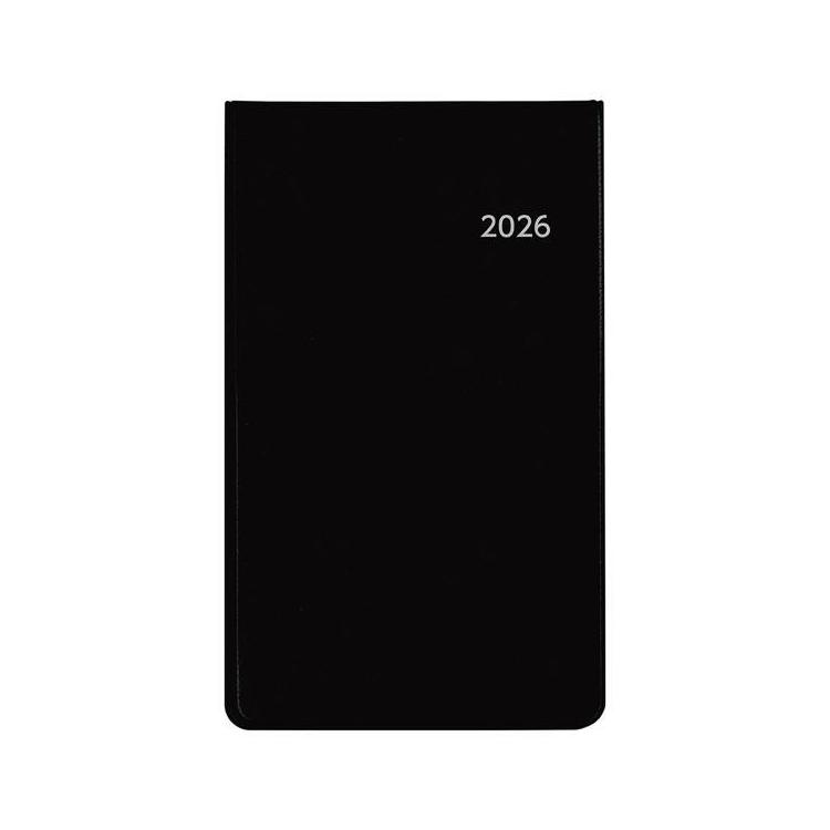 2025年12月始まり手帳 月間 アポイント E8302 ブラック