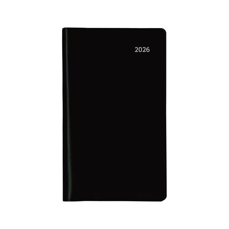 2025年12月始まり手帳 月間 アポイント E8308 ブラック