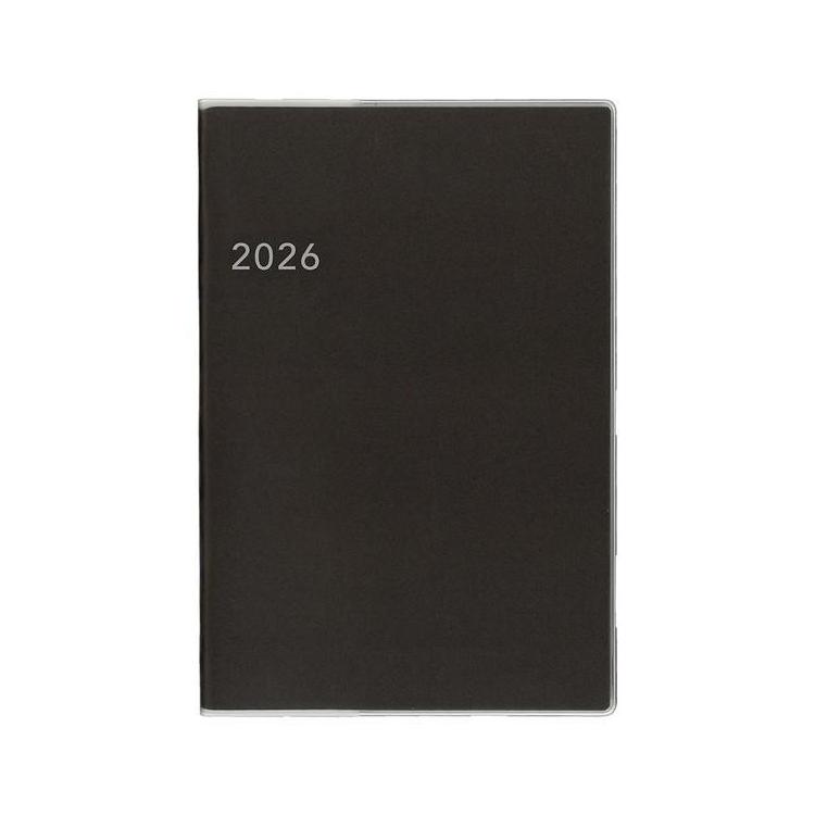 2026年1月始まり手帳 月間 A5 アポイント E8151 グレー