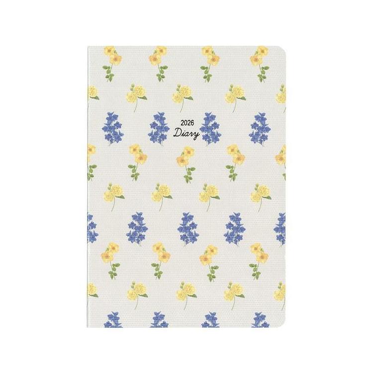 2025年12月始まり手帳 月間 B6 ミル E7754 グレー グレー