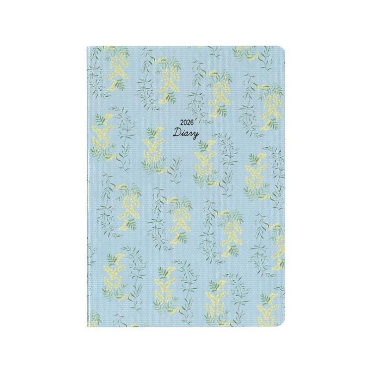 2025年12月始まり手帳 月間 B6 ミル E7757 ブルー ブルー