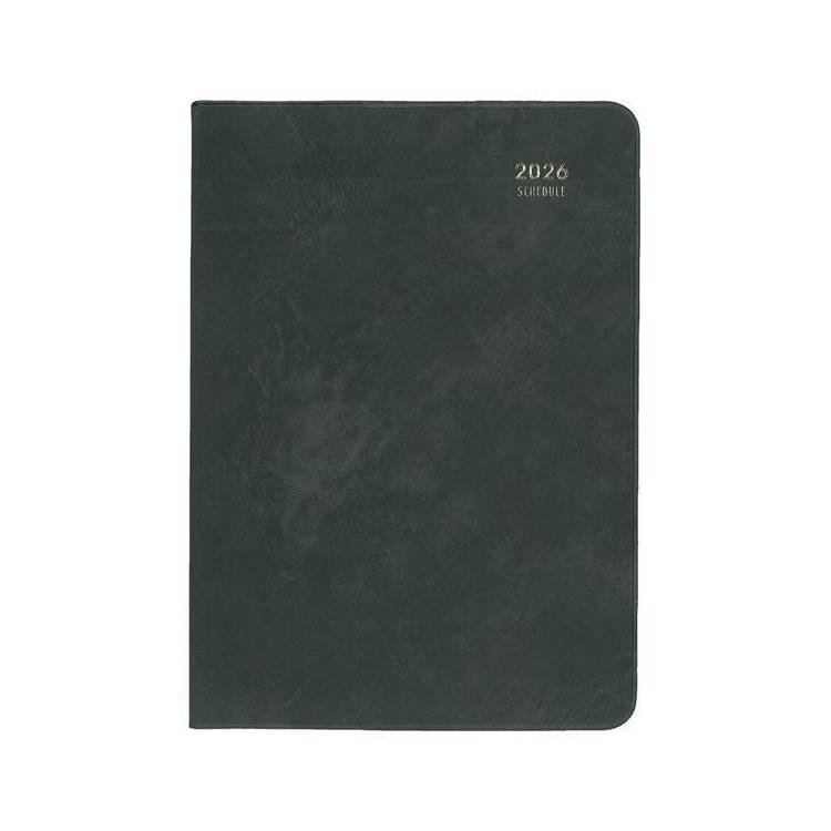 2025年12月始まり手帳 週間レフト B6 ミル E7769 グレー グレー