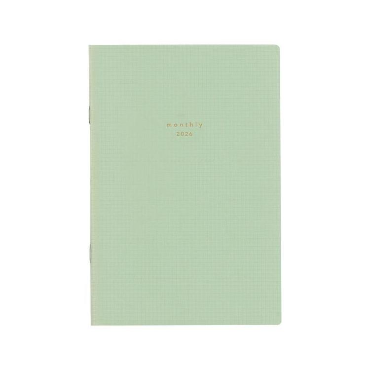 2026年3月始まり手帳 月間 B6 isshoni. クリア クリア