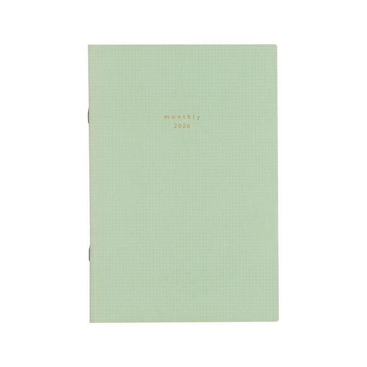 2026年3月始まり手帳 月間 A5 isshoni. クリア クリア