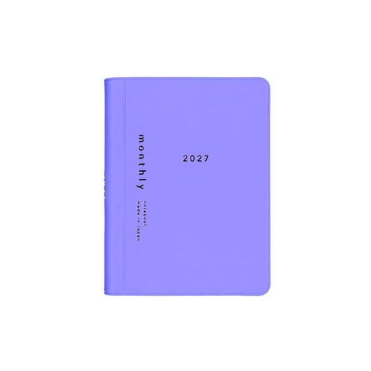 2026年12月始まり手帳 月間 isshoni. パープル パープル