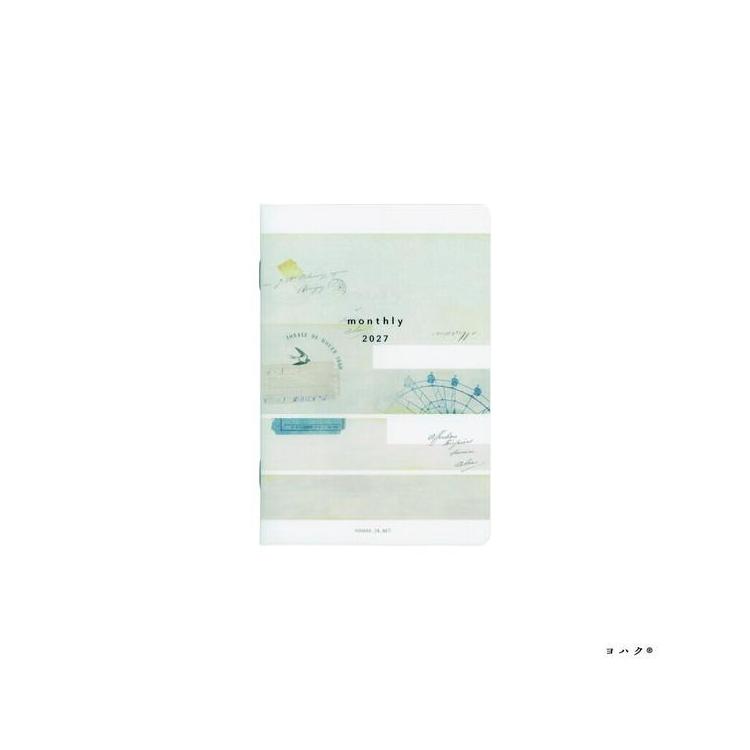 2026年12月始まり手帳 月間 A6 ヨハク ノスタルジー ノスタルジー