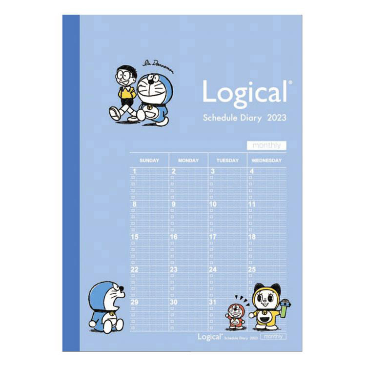 ２０２２年１２月始まり手帳 月間 ｂ６ ロジカルダイアリー アイムドラえもん ステーショナリー ロフト公式通販サイト Loft
