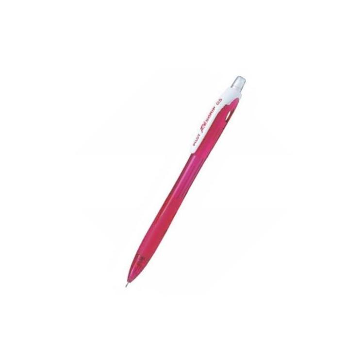 レックスグリップ　０．５ｍｍ　シャープペン　ピンク ピンク