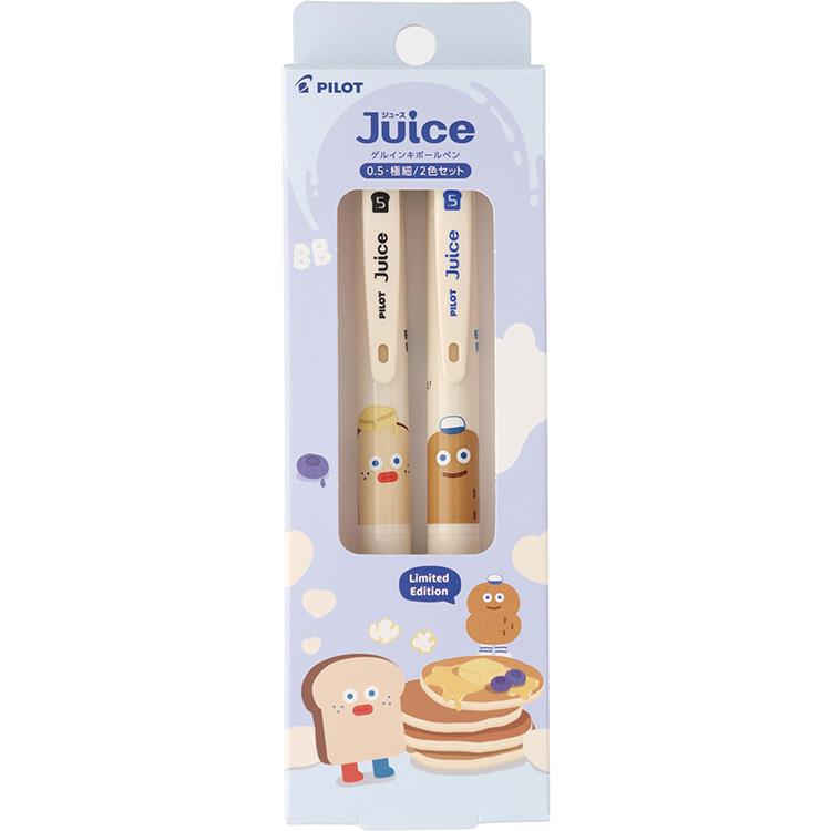 ジュース×ブランチブラザー ボールペン 0.5mm ゲルインク 2本セット トーストとピーナッツ トーストとピーナッツ