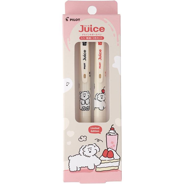 ジュース×ブランチブラザー ボールペン 0.5mm ゲルインク 2本セット グルミとチェリー グルミとチェリー