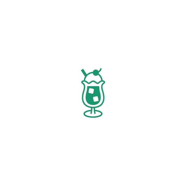 フリクションスタンプ クリームソーダ(グリーン) クリームソーダ(グリーン)