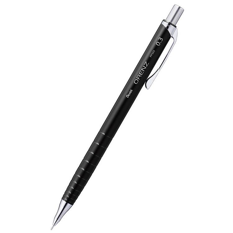 オレンズ シャープペン 0.3mm ブラック ブラック