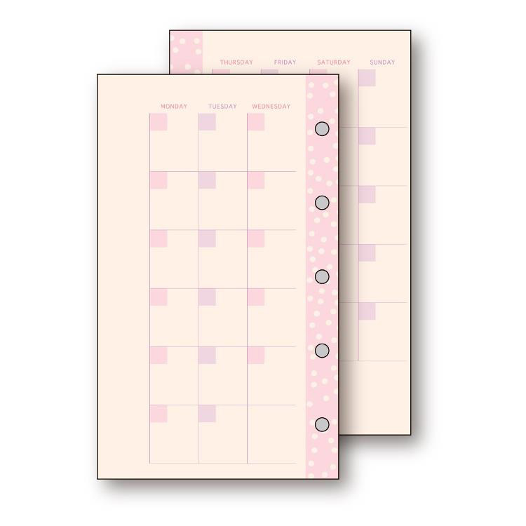 デコナ フリーマンスリー ミニ５穴サイズ用 ステーショナリー ロフト公式通販サイト Loft