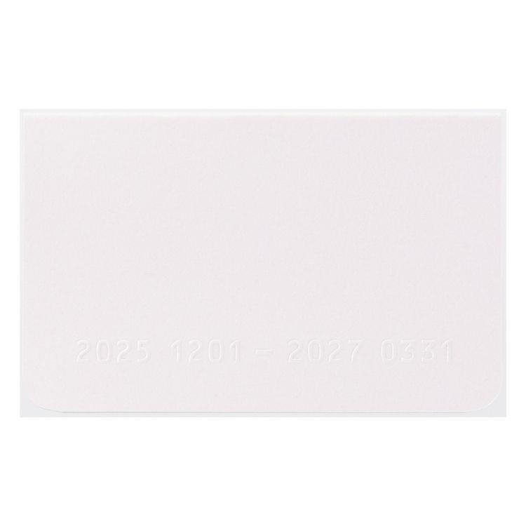 2025年12月始まり 月間 B8 カードサイズダイアリー パール パール