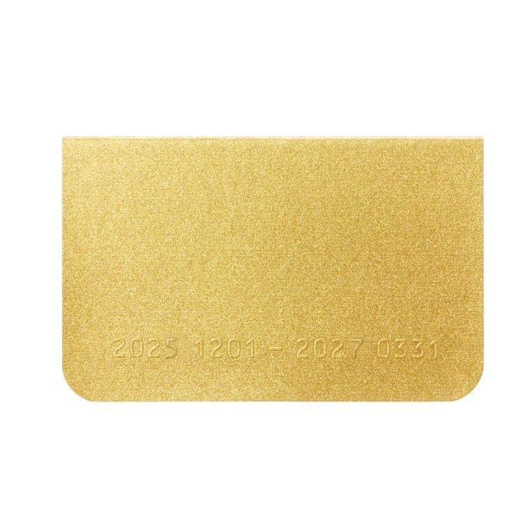 2025年12月始まり 月間 B8 カードサイズダイアリー ゴールド ゴールド