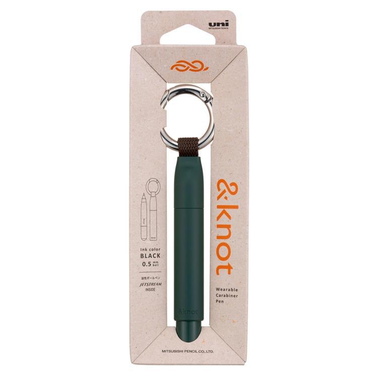 &KNOT ボールペン 0.5mm 油性 シダーグリーン シダーグリーン