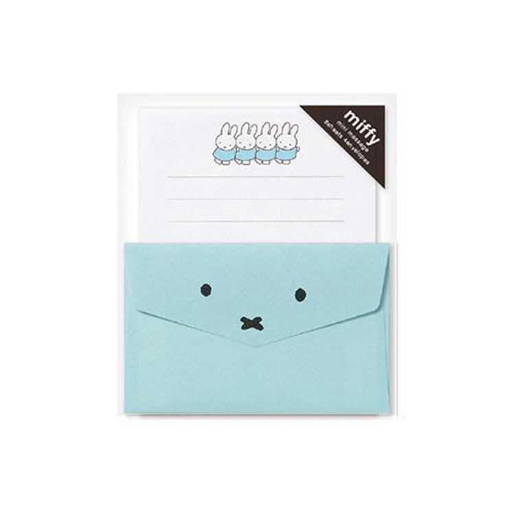 ミニメッセージ ミッフィー あお