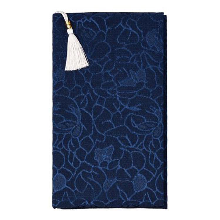 マルアイ 洋風ふくさ フラワー ネイビー ネイビー