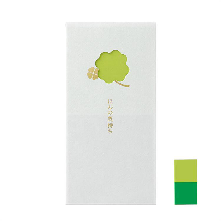 窓のし袋 ほんの気持ち クローバー