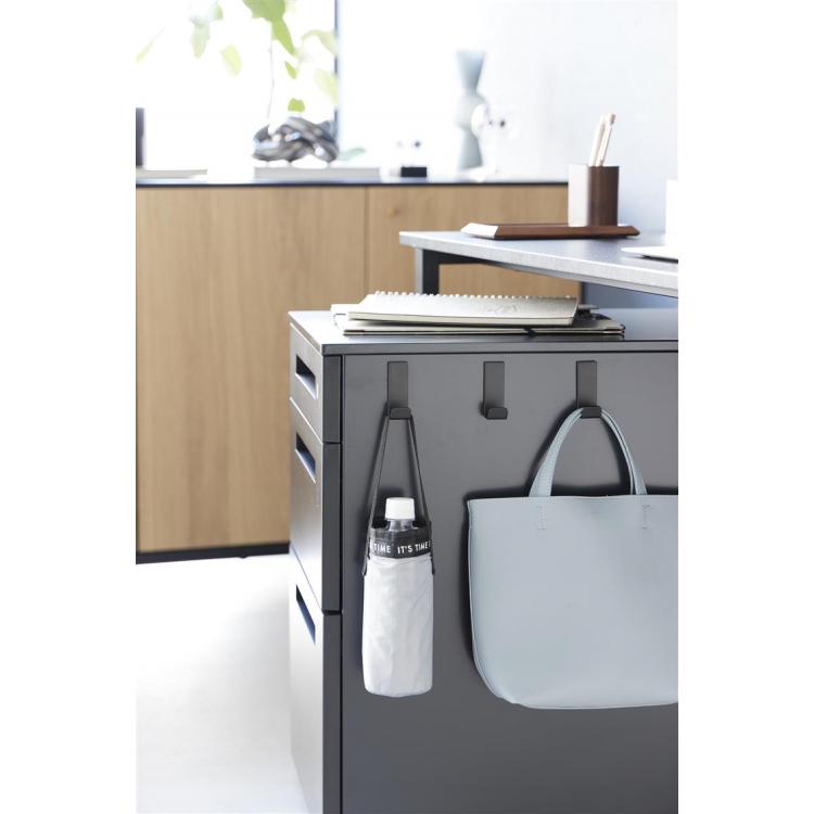 マグネットハンガーフック S 3個組 ブラック ブラック