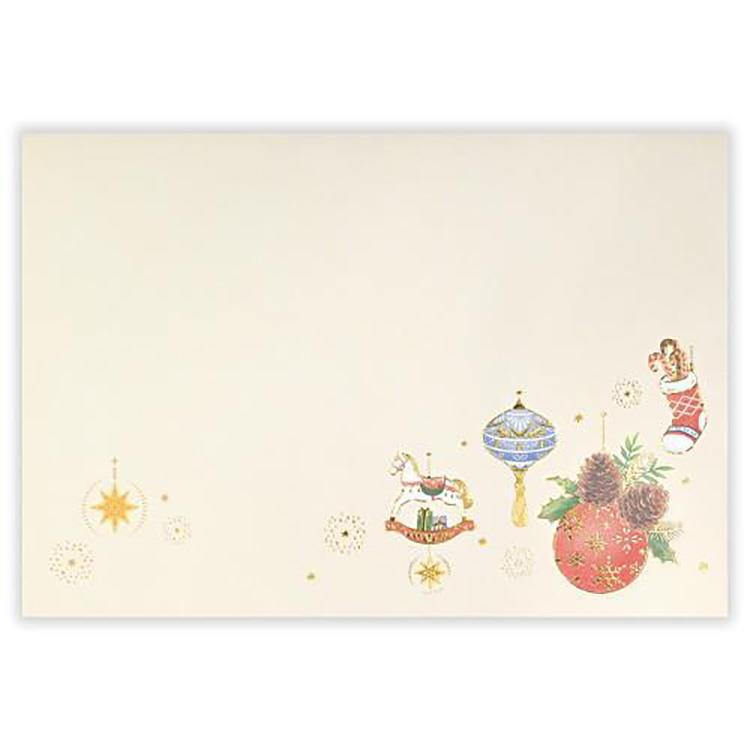 冬柄 封筒 ノエル クリスマスウィッシュ クリスマスウィッシュ