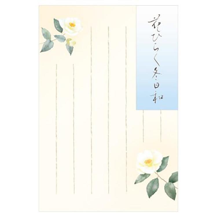 冬柄 はがき 冬五集 花ひらく冬日和 花ひらく冬日和