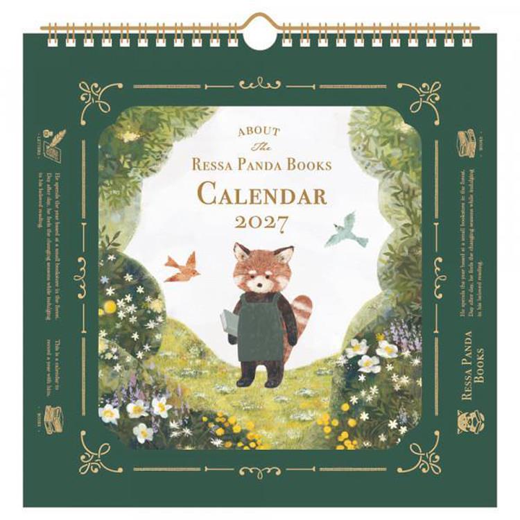 2027年1月始まりカレンダー 壁掛け RESSA PANDA RESSA PANDA