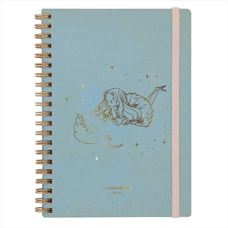 合皮リングノート B6 くらはしれい ブルー ブルー